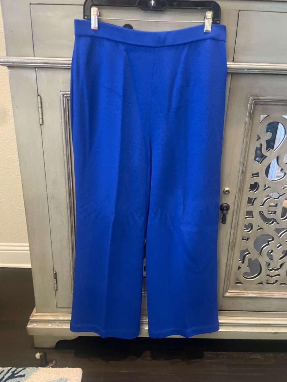 ST John Women's Wide-Leg Pants - Royal Blue